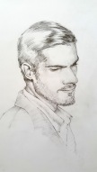 Portrait sketch took around 1-2hrs